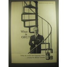 1959 O.F.C. Whisky Ad - What is O.F.C.?
