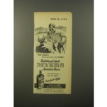1954 Myers Jamaica Rum Ad