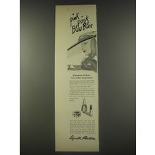 1956 Elizabeth Arden Make-up Ad - Pink Pink Blue Blue