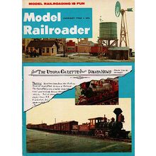 Model Railroader magazine complete year 1968 - free shipping