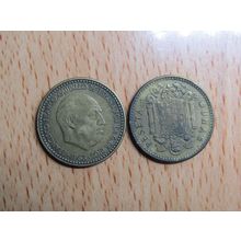 Spain 1966 Franco 1963-1966* 1 Peseta Coin