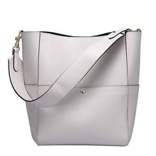 Women Genuine Leather Designer Tote Bags Purses And Handbags White