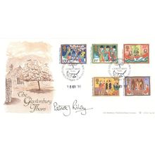 Patrick Riley Glastonbury Thorn Vicar St John The Baptist 1986 Hand Signed FDC