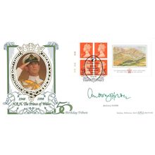 Prince Of Wales King Charles 1998 Anthony Holden Hand Signed Benham FDC