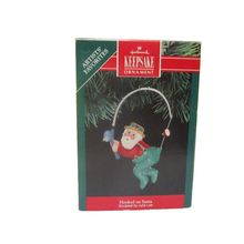 HOOKED ON SANTA - HALLMARK ORNAMENT