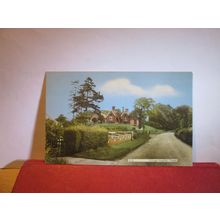 COTTAGE HOSPITAL, YOXALL, STAFFORDSHIRE used vintage postcard =