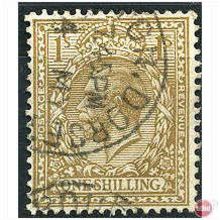 1913 SG395 1s Bistre Wmk Royal Cypher G/Fine Used