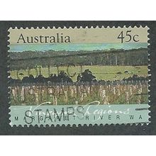 AUS 1992 45c 'VINEYARDS - W.A' FINE USED (EBID47-915)