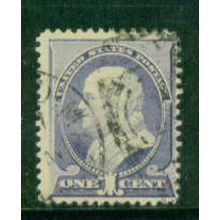 Used 212 1c Benjamin Franklin Average Plus M01449