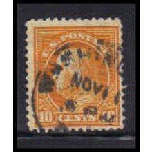 Used 416 10c Benjamin Franklin Fine K3301