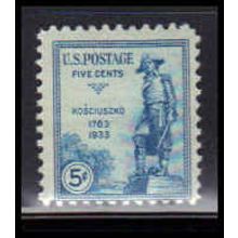 734 5c General Kosciuzko Average MNH O4053