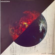 Shinedown Planet Zero Lunar Red Vinyl Walmart Exclusive NEW MINT