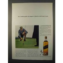 1966 Johnnie Walker Scotch Ad - 2 Handicap Golfer