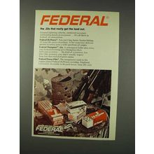 1976 Federal Cartridge Ad - Really Get the Lead Out