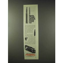 1976 Federal Cartridges Ad - 200 Grain Big Brother