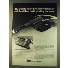 1976 Smith-Corona Cartridge Ribbon Typewriter Ad