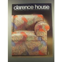 1985 Clarence House Mongolia Fabric Ad