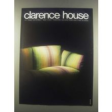 1985 Clarence House Bauhaus Fabric Ad