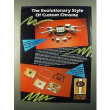 1986 Custom Chrome Parts and Accessories Ad - Style