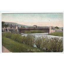 New Bridge Ilkley West Yorkshire Postcard Publisher J Shuttleworth