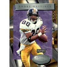 1996 Playoff Football Trophy Contenders Andre Hastings #119