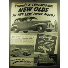 1938 Oldsmobile 60, 80 and 70 cars Ad - There's a sensational new Olds