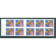 2921c 32c U.S. Flag Over Porch Fine MNH Pane/10 P# 11111 L00228