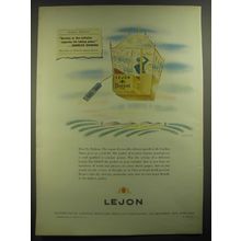 1947 Lejon Brandy Ad - Public Notice
