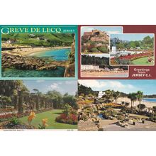 Howard Davis Park St Brelades Gardens Jersey 4x Postcard s