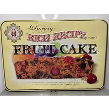 Fruit Cake by Ben Mac Allasister EMPTY Collectable Tin Container Display