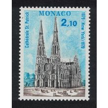 Monaco St Patrick's Cathedral New York 1979 MNH SG#1413