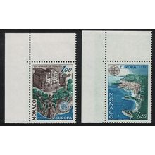 Monaco Europa Monaco Views 2v Corners 1978 MNH SG#1345-1346 Sc#1113-1114