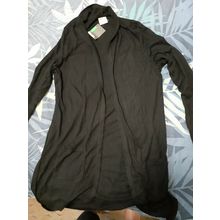 girls rib cardigan BNWT size 16 black