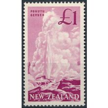 Definitive: £1 - New Zealand 1960 - NM H - SG 802