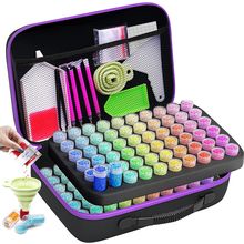 ARTDOT 120 Slots Storage Container for Diamond Art Kits for Adults,Portable Bead