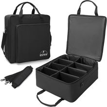 8 Par Spotlight Bag Stage Lighting Storage Bag 5/16'' Padded 8 Par Lights Bag wi
