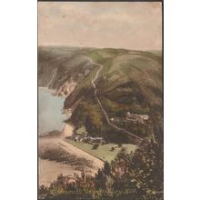 Countisbury Hill, Lynmouth, Devon, 1924 - Frith's Postcard