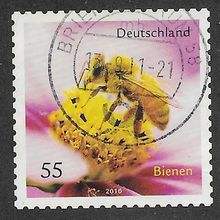 GER 2010 55c (S/A) 'HONEY BEE' FINE USED (EBID60-351)