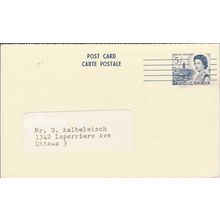 Canada. #P102c Postal Card Rouletted USED Precancelled Centennial