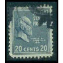 Used 825 20c James Garfield Fine M8077