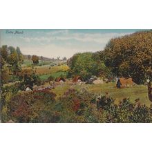 Toda Mund Tribal Huts Indian Postcard