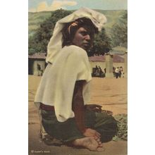 Indian Woman Aguacatan Huehuetenango Guatemala Postcard
