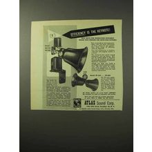 1950 Atlas HU-15V, HU-24V Inter-Com System Ad