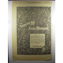 1956 National Screen Service Ad - From Missouri