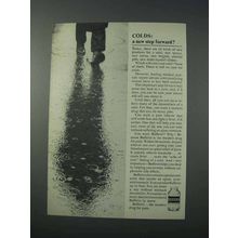 1963 Bufferin Medicine Ad - Colds: New Step Forward