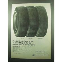 1969 FMC Dynacor Rayon Tire Cord Ad - Expert to Pick