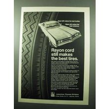 1969 FMC Dynacor Rayon Tire Cord Ad - The Best Tires