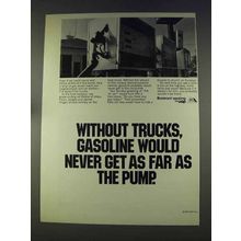 1977 ATA American Trucking Association Ad - Gasoline