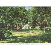 Balbirnie Park Fife Scotland Caravan Club Park Postcard