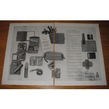 1953 Mark Cross Leather Goods Ad - For a very Merry Christmas